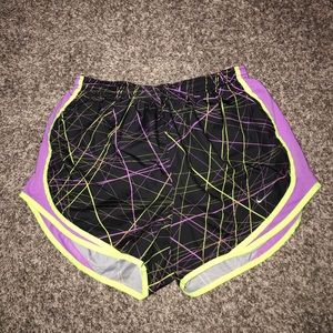 Multi-colored Nike Shorts